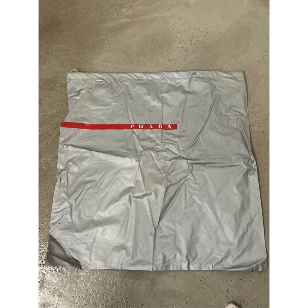 Prada Nylon Dust Bag | Silver